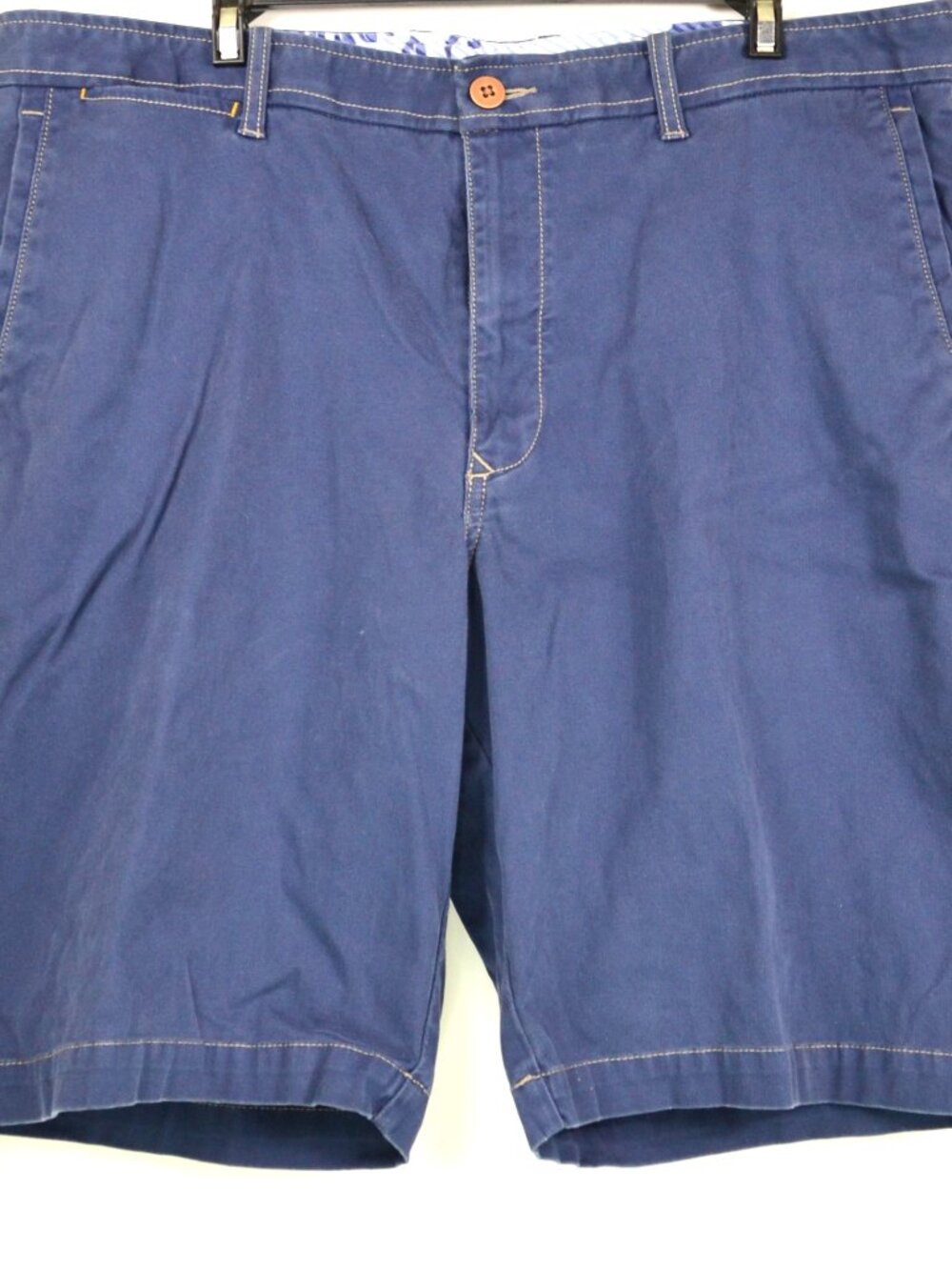 Tommy Bahama Men's Size 38 Navy Blue Maritime Stretch 8" Inseam Casual Shorts